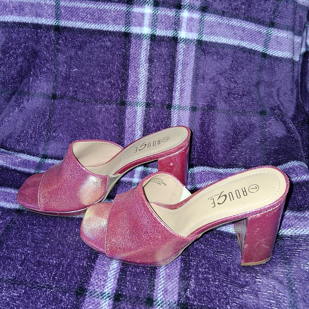 Rouge! Pink Women's Heeled Sandals